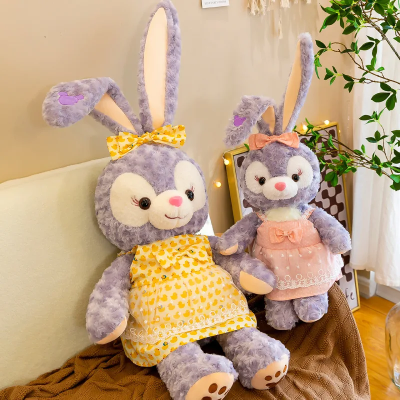 

Милые пуш-игрушки Stellalou, пуш-игрушки, пурпурный кролик, кукла, Мягкое Животное, Стелла Лу, балетный кролик, плюшевые игрушки для девочек, пода...