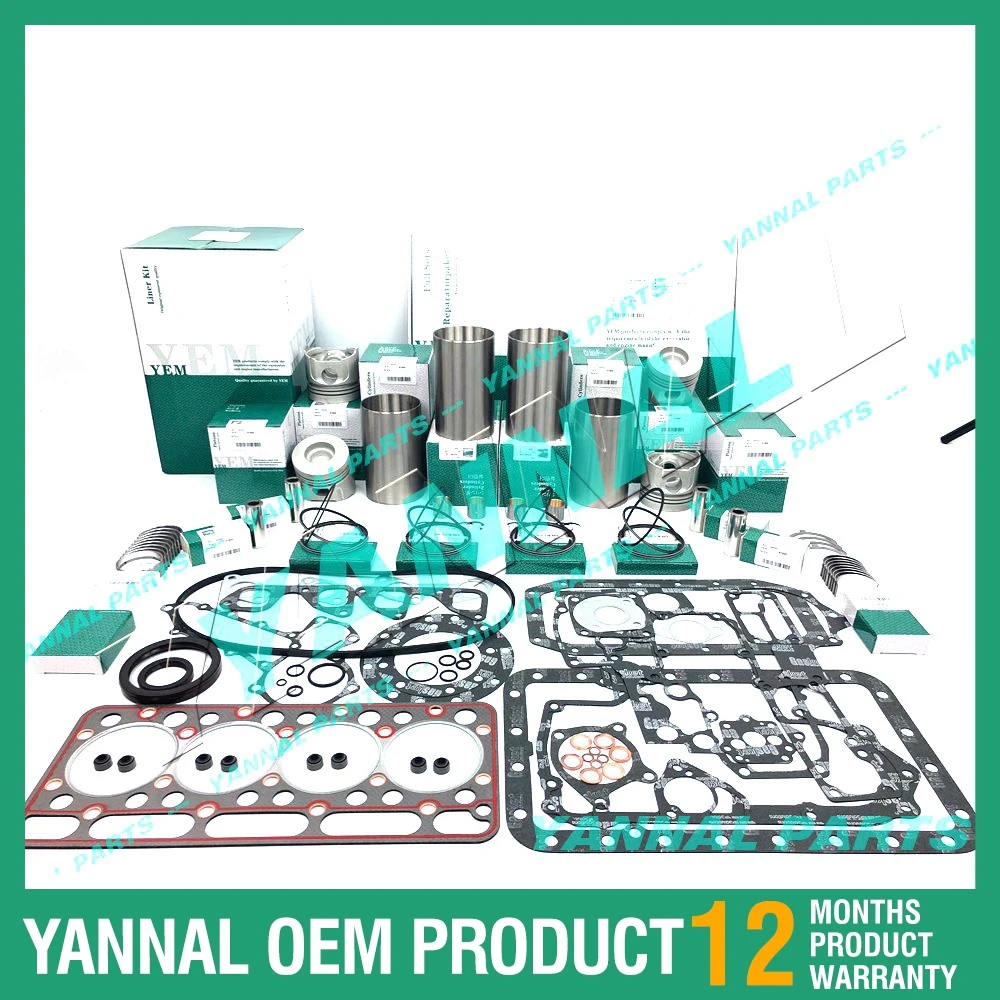 

ENGINE REBUILD KIT FOR KUBOTA V1902 V1902BH ENGINE KH20 KH151 KH101 EXCAVATOR AFTERMARKET PARTS