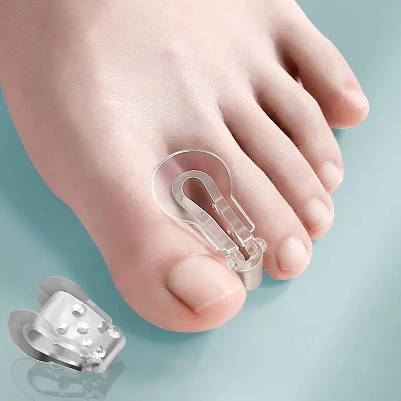 

Soft Silicone Big Toe Straightener Thumb Valgus Protector Foot Fingers Toe Separator Bunion Adjuster Feet Pads Relief Foot Pain