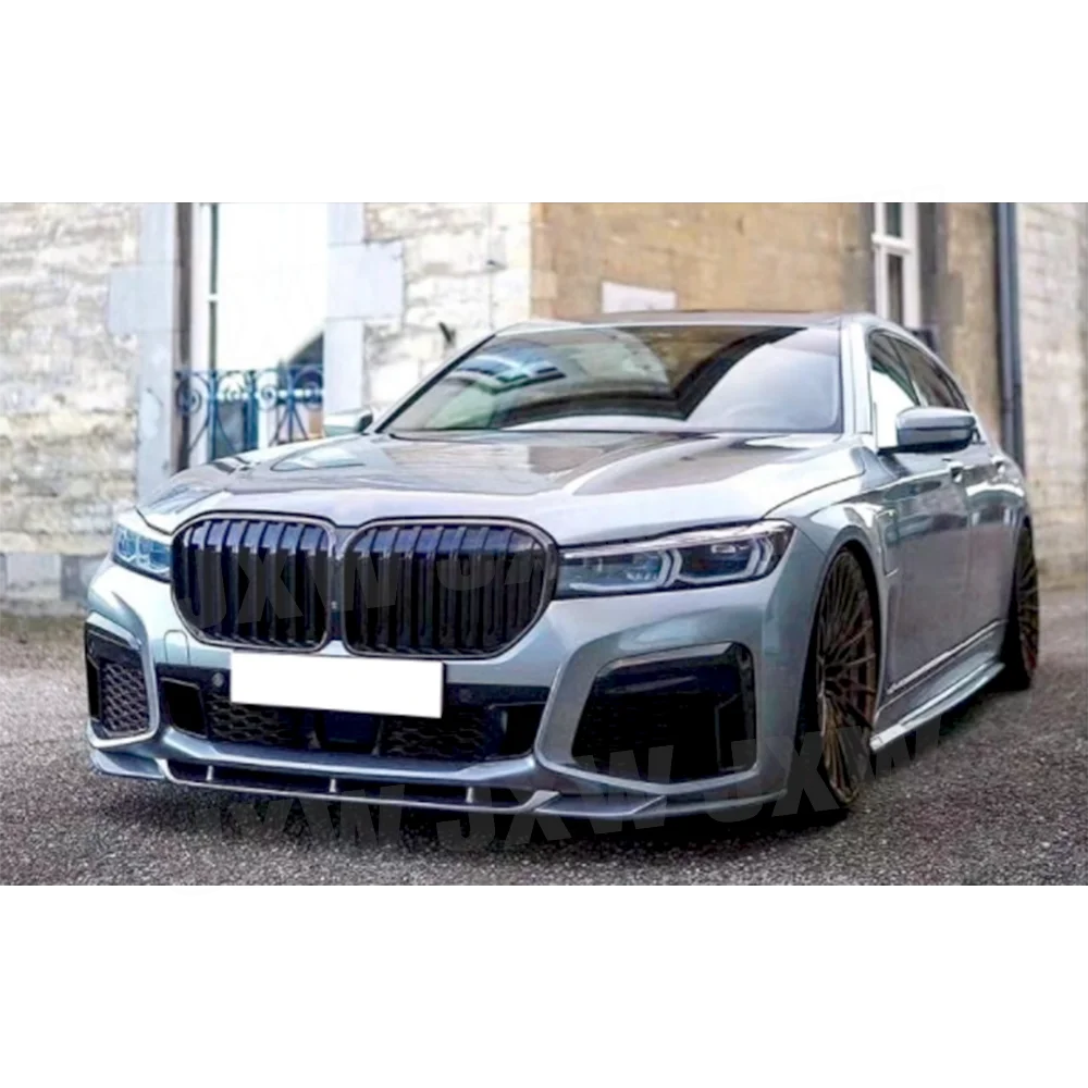JXWANCF Неокрашенный спойлер на передний бампер из углеродного волокнаFRP для BMW 7 серии G11 G12 730 740 750 760 M-Tech Sport 2019-2022 (art.: 3920d309e7196) - 3920d309e7196