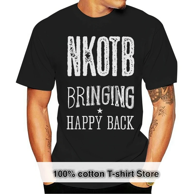 

2019 забавная футболка NKOTB, футболка, Мужская футболка