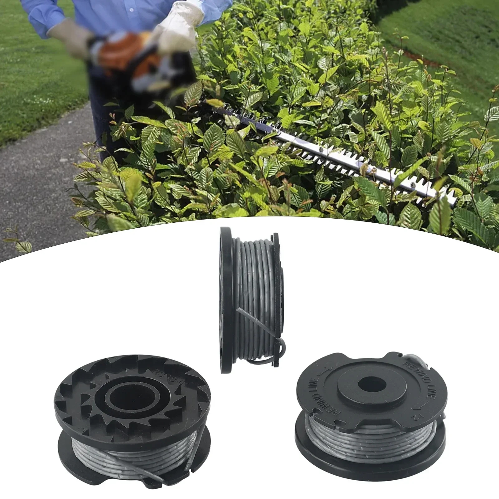 Набор из 3 шпулей для лески Bosch EasyGrasscut 18230 1826018 23 26 1826 Подходит 18 В Номер детали F