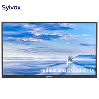 sylvox pool series 65 smart tv with bluetooth wifi 4k led full sun waterproof outdoor television for outside porch patio yard