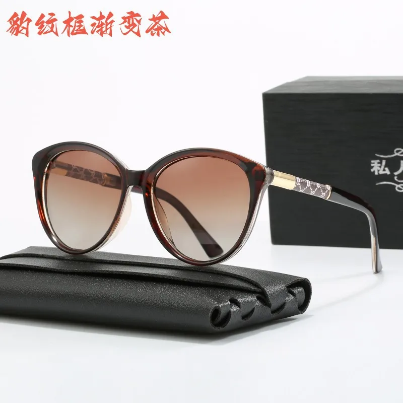 2024 новые модные круглые поляризационные солнцезащитные очки женские винтажные