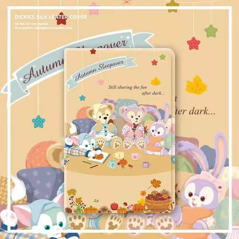 

Disney Stellalou ShellieMayCute Girl For iPad Air 2021 10.2 Case Mini 6 Air 4 10.9 Silicone Protective Pro 11 Inch Cover