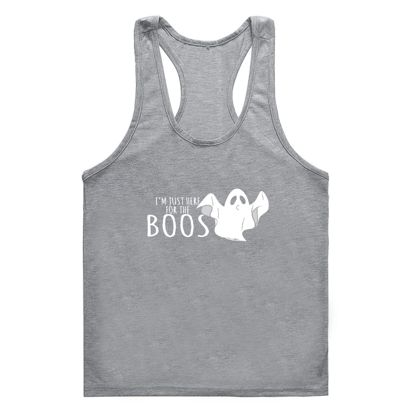 

Summer Women's tank Gym t-tank top menHalloween Costume Scary Ghost Print Scary Cartoon tank top men gym tank top men Gym t-ta