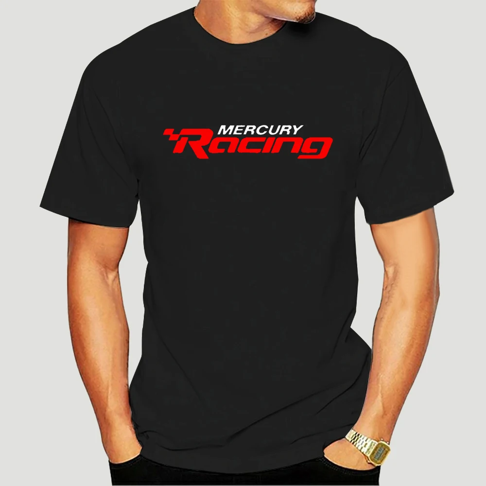New Mercury Racing Logo Boats Yatchs Marine Performance футболка S-5XL 2627A | Футболки