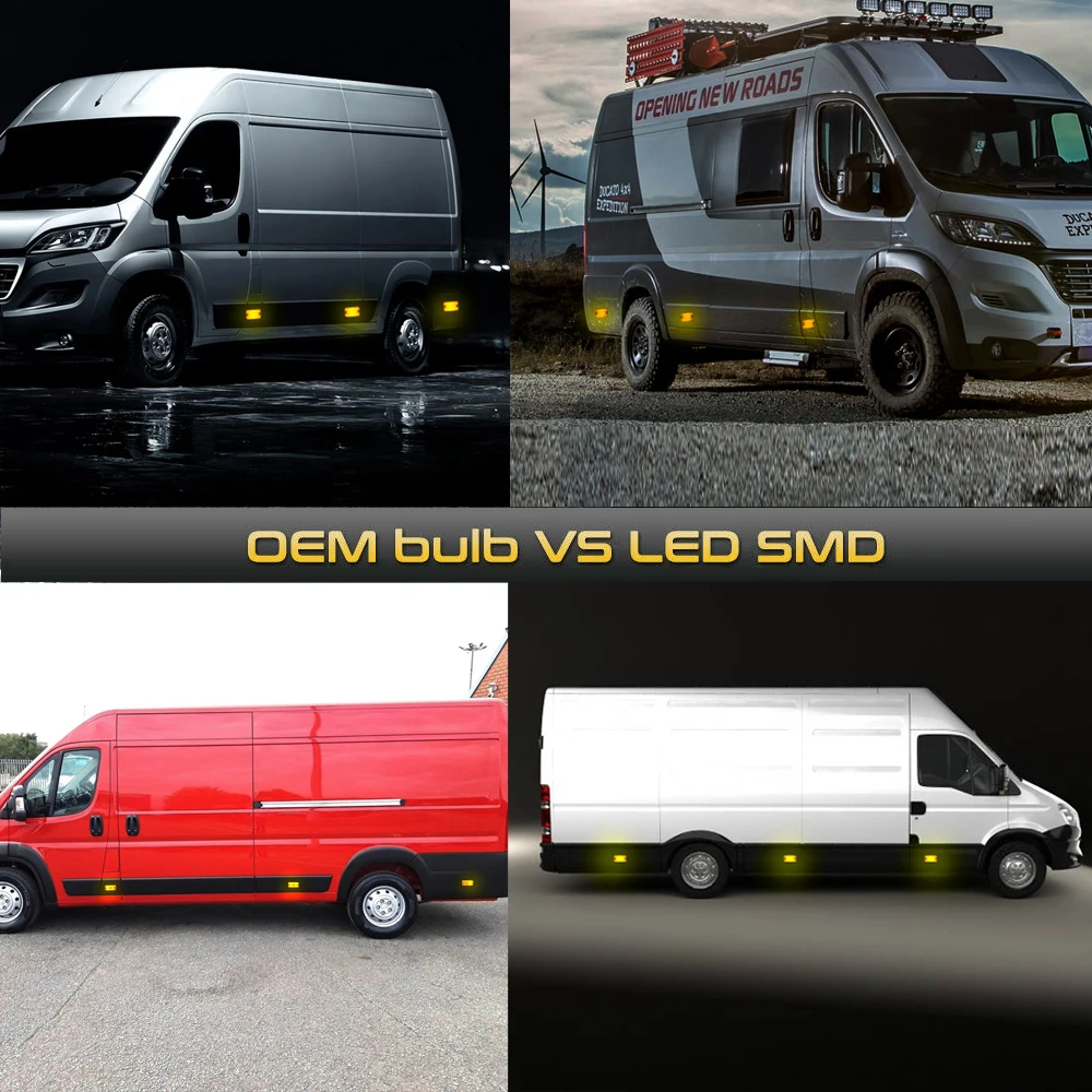 Светодиодсветодиодный динамические боковые габаритные огни для крыла