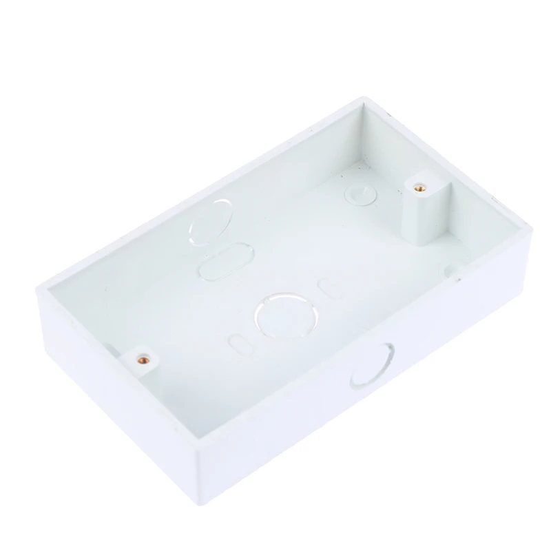 

1PCS 146*86mm Wall Switch Plastic Wall Socket Cassette Outer Wall Junction Box