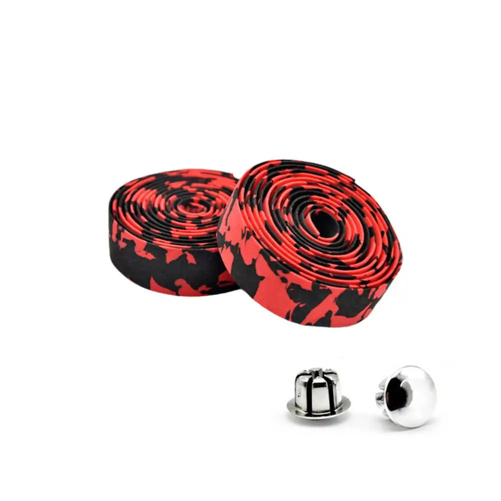 1 пара противоскользящие заглушки для руля велосипеда Q7B8