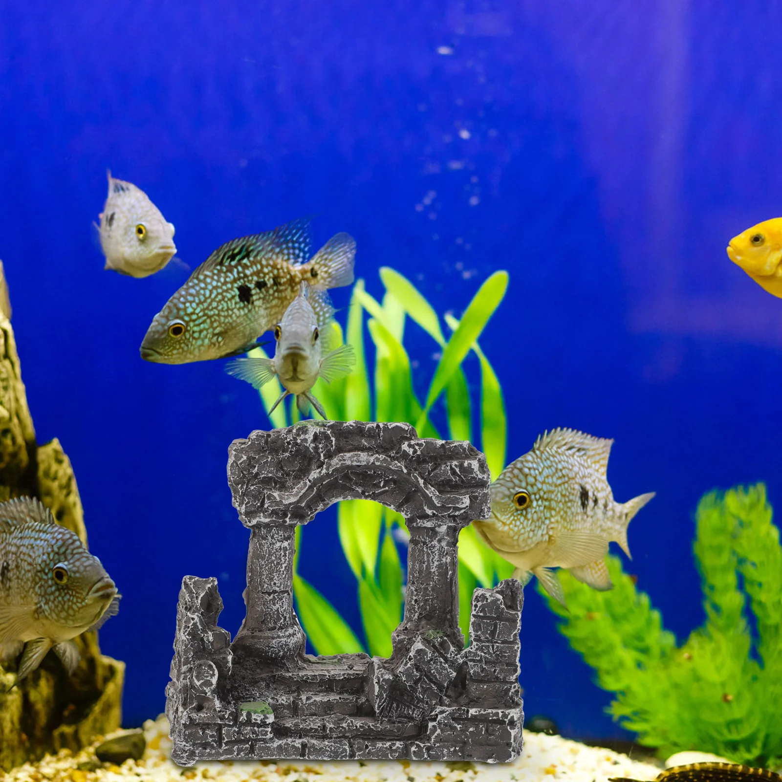 Аквариум из смолы украшение для аквариума ландшафтный дизайн реквизит в стиле