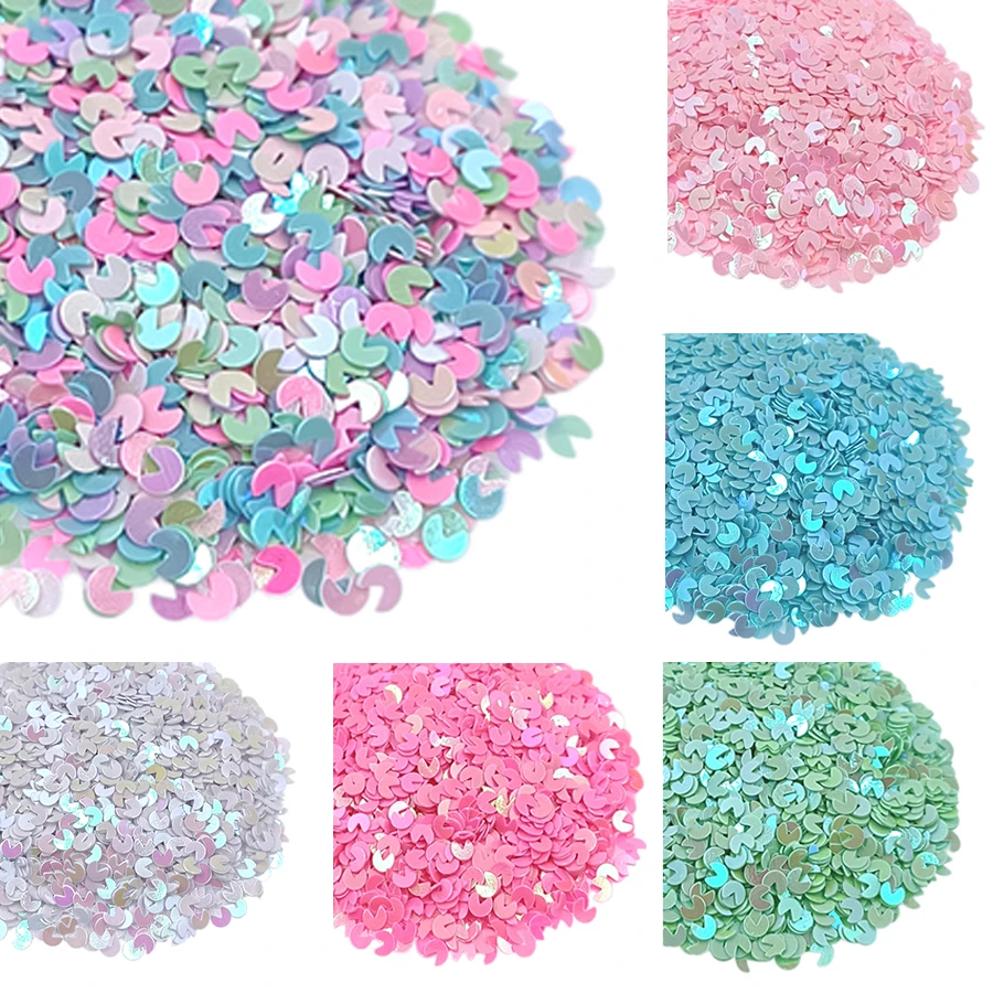 

2000PCS 4*5mm Tree Leaves Heart Sequins Nail Art Sequins DIY PVC Bulk Sequins Wedding Decoration Jewelry Making Decoration