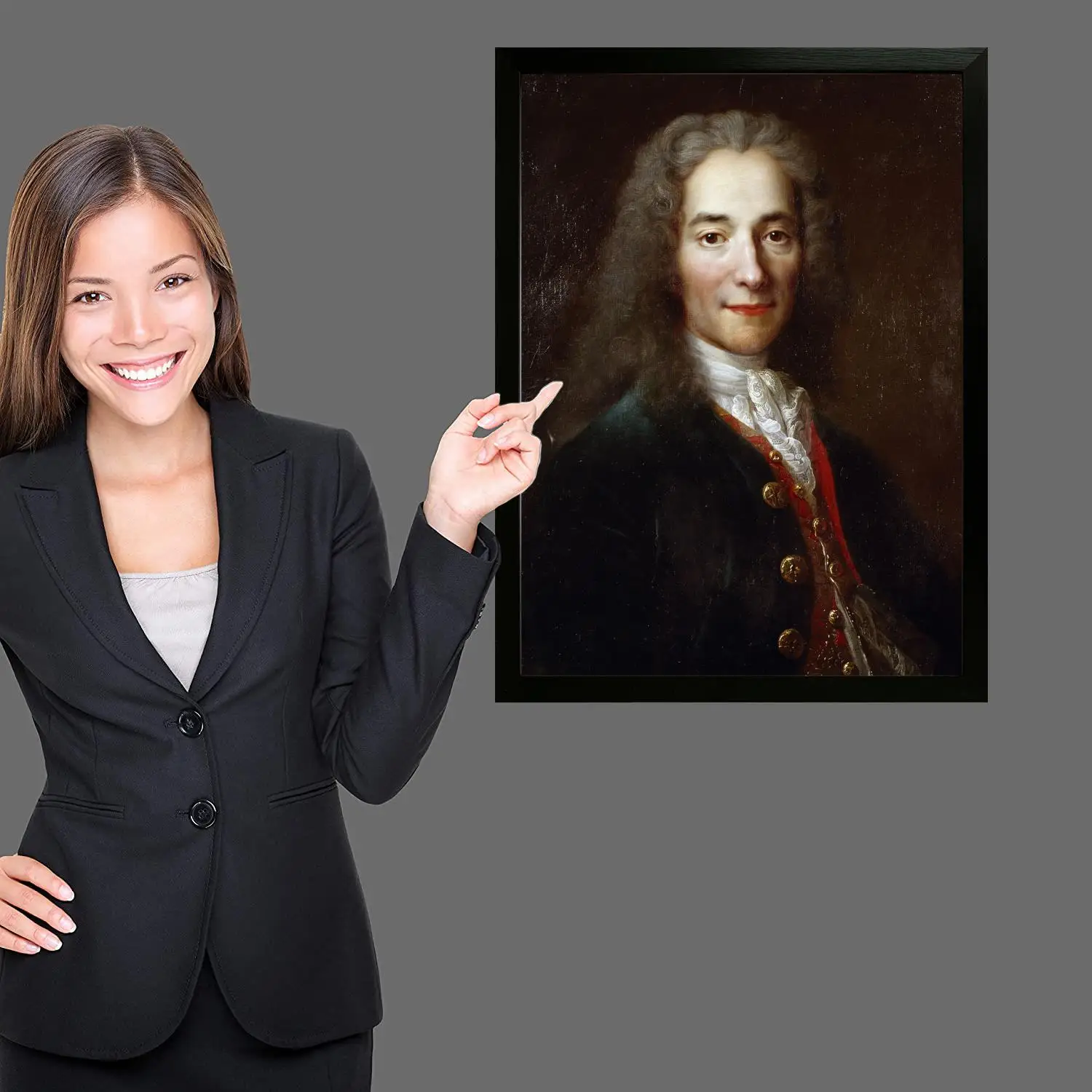 Волтер Canvas Art Poster