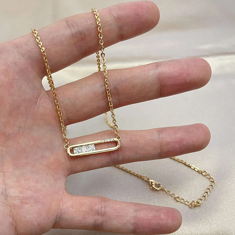 Современное Трендовое женское ожерелье SYOUJYO в коробке искусственное для невесты