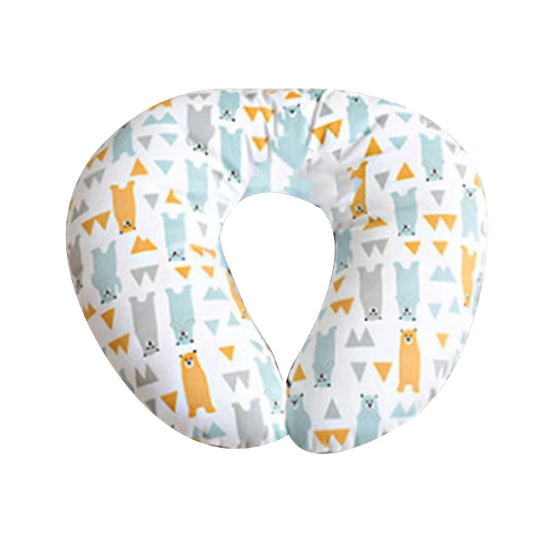 

Baby U Shape Neck Pillow Double Side Use Cotton Infant Head Support Cushion
