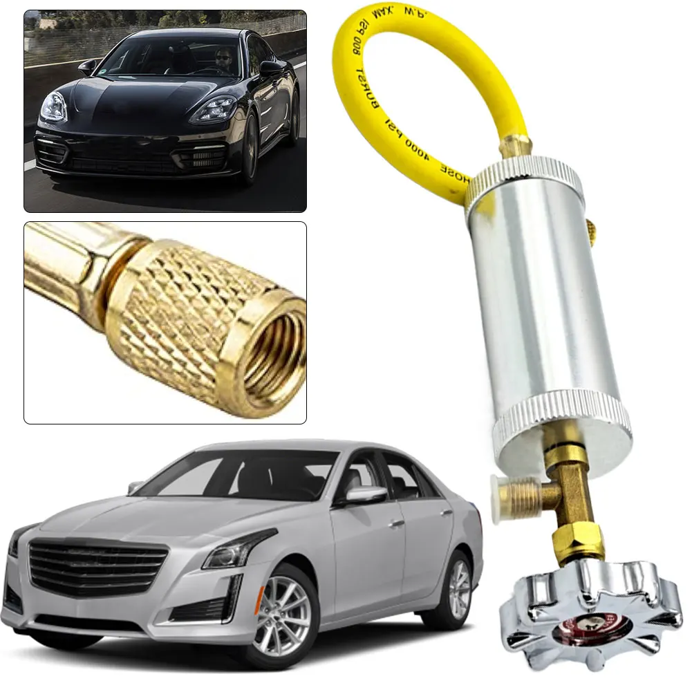 Автоматический инжектор для масляной краски R12R R134A 1/4 дюйма трубка кондиционера