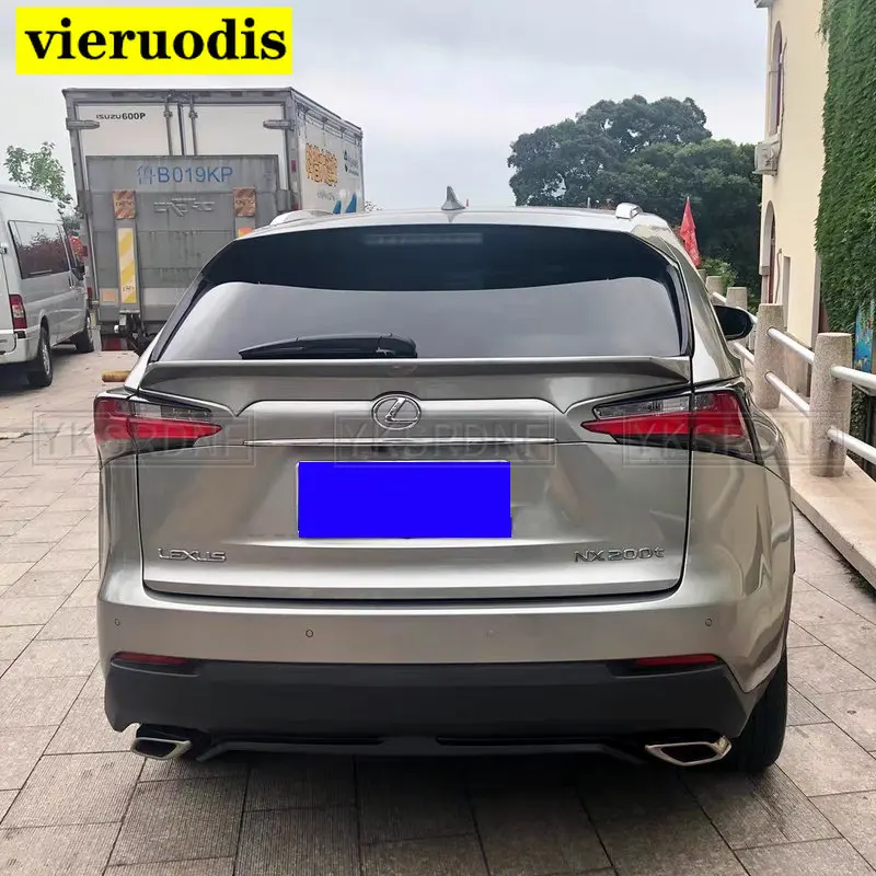 

Аксессуары спойлер серии Lexus NX NX200/200t NX300/300h задний спойлер из АБС-материала для крыла багажника автомобиля 2014 2015 2016 17