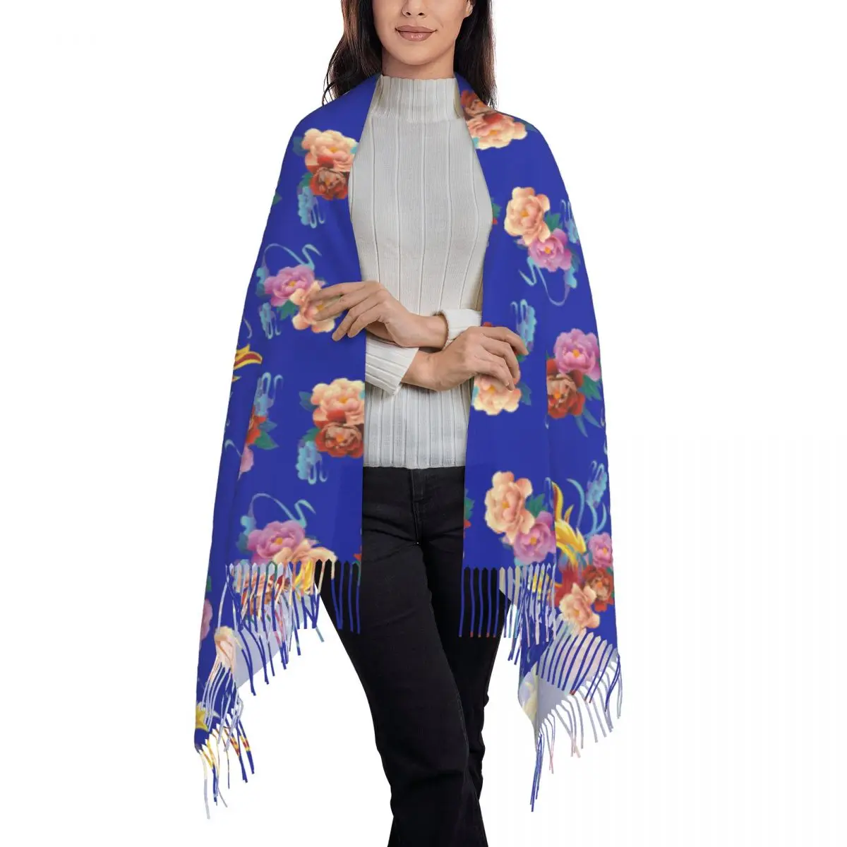 Индийские цветы искусственные с длинной кисточкой Гавайские сохраняющие тепло