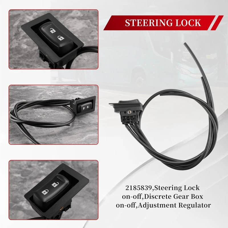 Автомобильный переключатель блокировки рулевого управления дискретный
