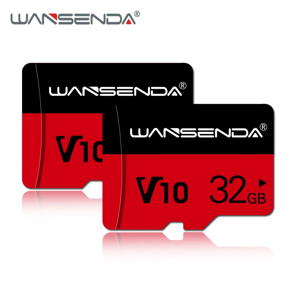 

WANSENDA Memory Card V30 128GB 64GB 32GB 16GB 8GB TF Card Class10 Flash Card TF Cards with Free Gift Adapter