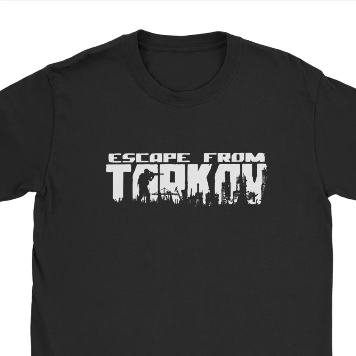 Мужская хлопковая футболка с логотипом Escape of tarov