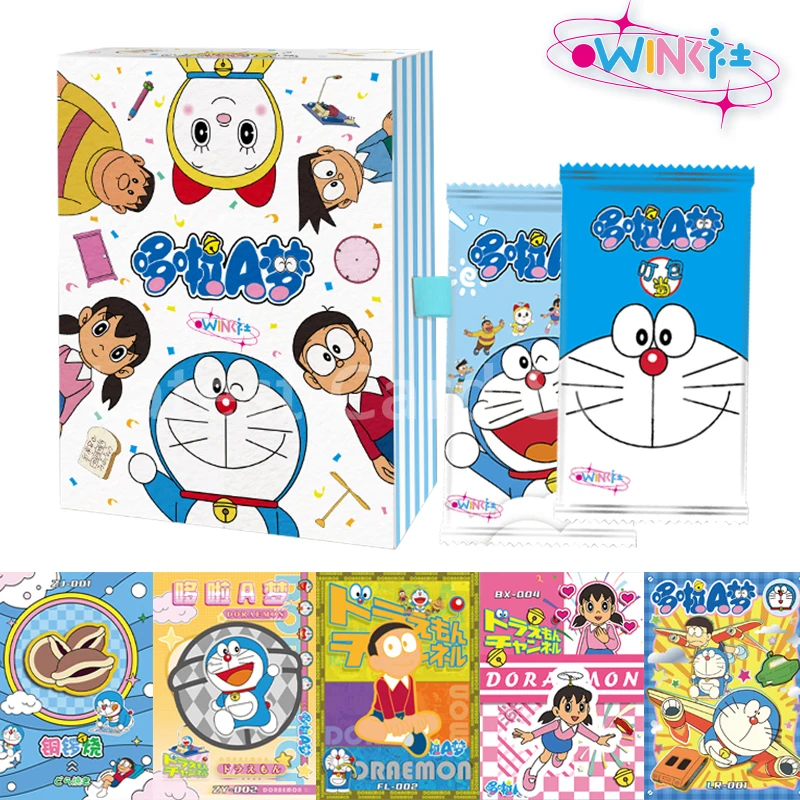 

Новинка Doraemon Booster Box коллекция мультяшных Аниме периферийные Редкие Серебряные Колокольчики карты Хаяо Миядзаки игрушка подарок для детей