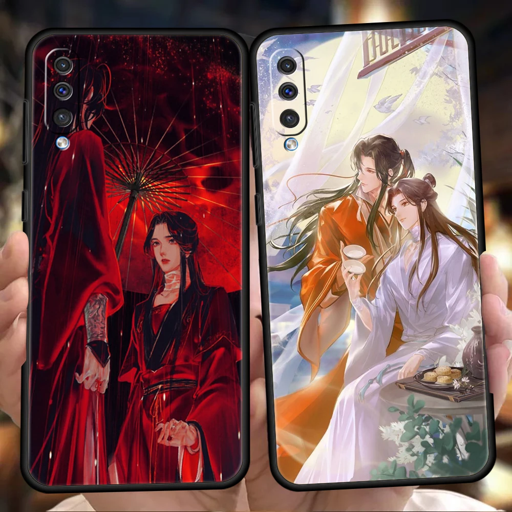 

BANDAI Heaven Official’s Blessing Phone Case For Samsung Galaxy A12 A02 A03 A03S A52 A70 A50 A20 A10 A10S A40 4G Silicone Shell