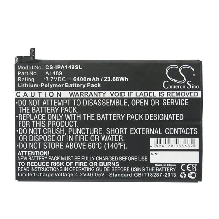 

Applicable App le Appleipad MINI 2 3 A1599 A1489 Tablet Battery