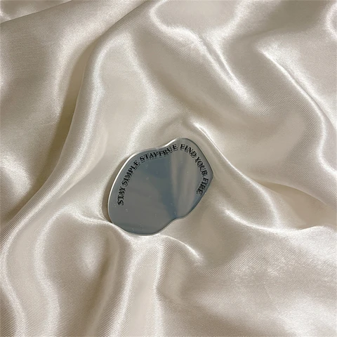 Косметический кронштейн для зеркала с сердечком для макияжа, ручка для телефона Tok Griptok, корейский держатель, кольцо для iPhone 15, аксессуары, подставка для телефона, держатель