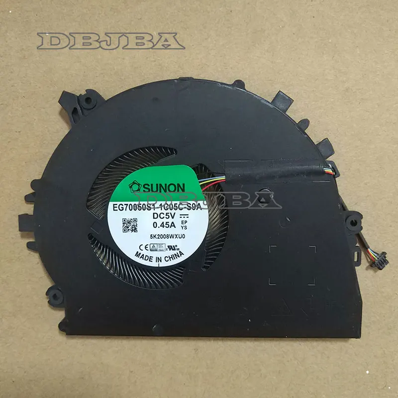 Новый охлаждающий вентилятор для ноутбука Huawei Matebook 14 2020 дюйма EG70050S1-1C05C-S9A SOL51661QRY 5 в 0.45A