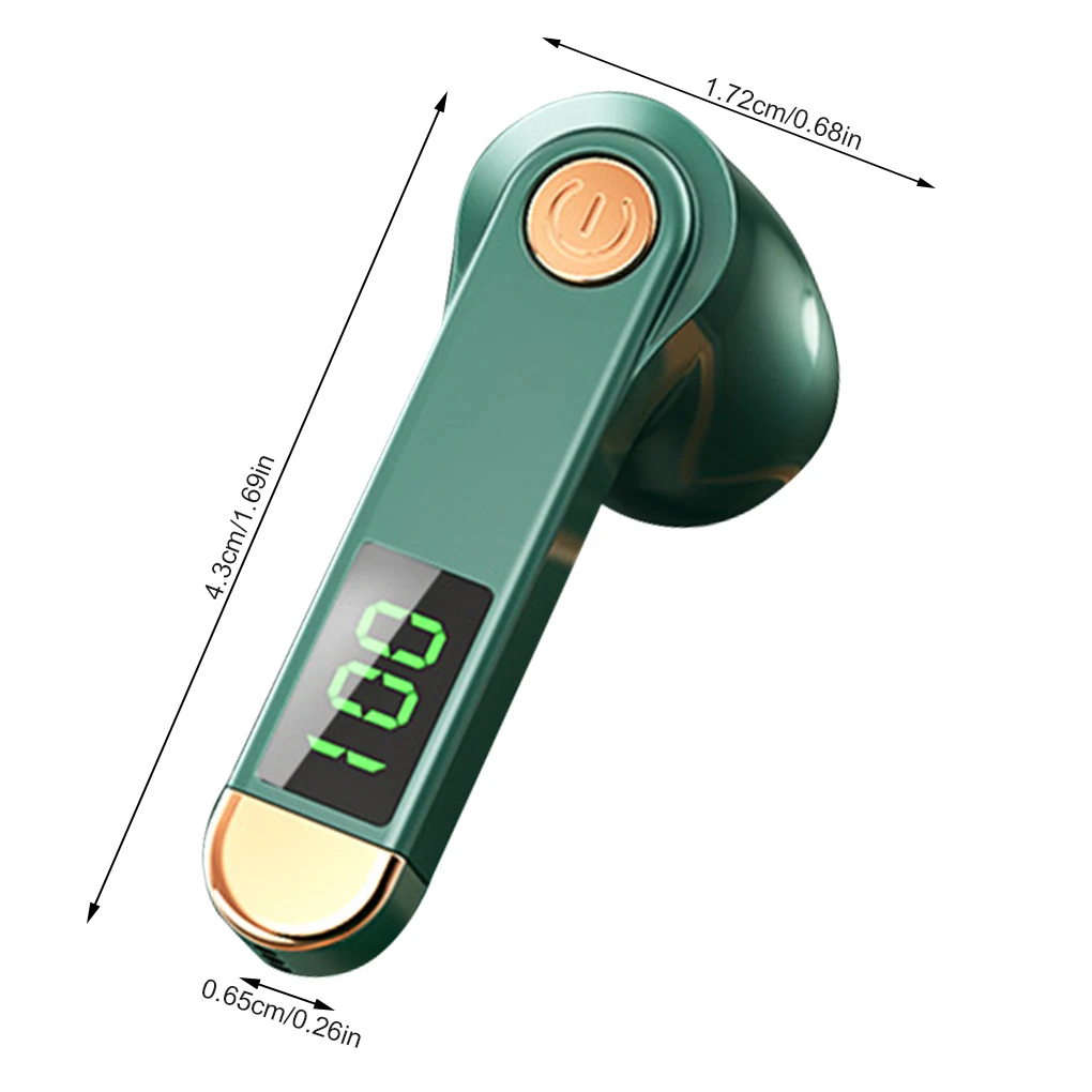 bluetooth compatible earbud sports cordless earphone with microphone jogging headphone smartphone laptop free global shipping