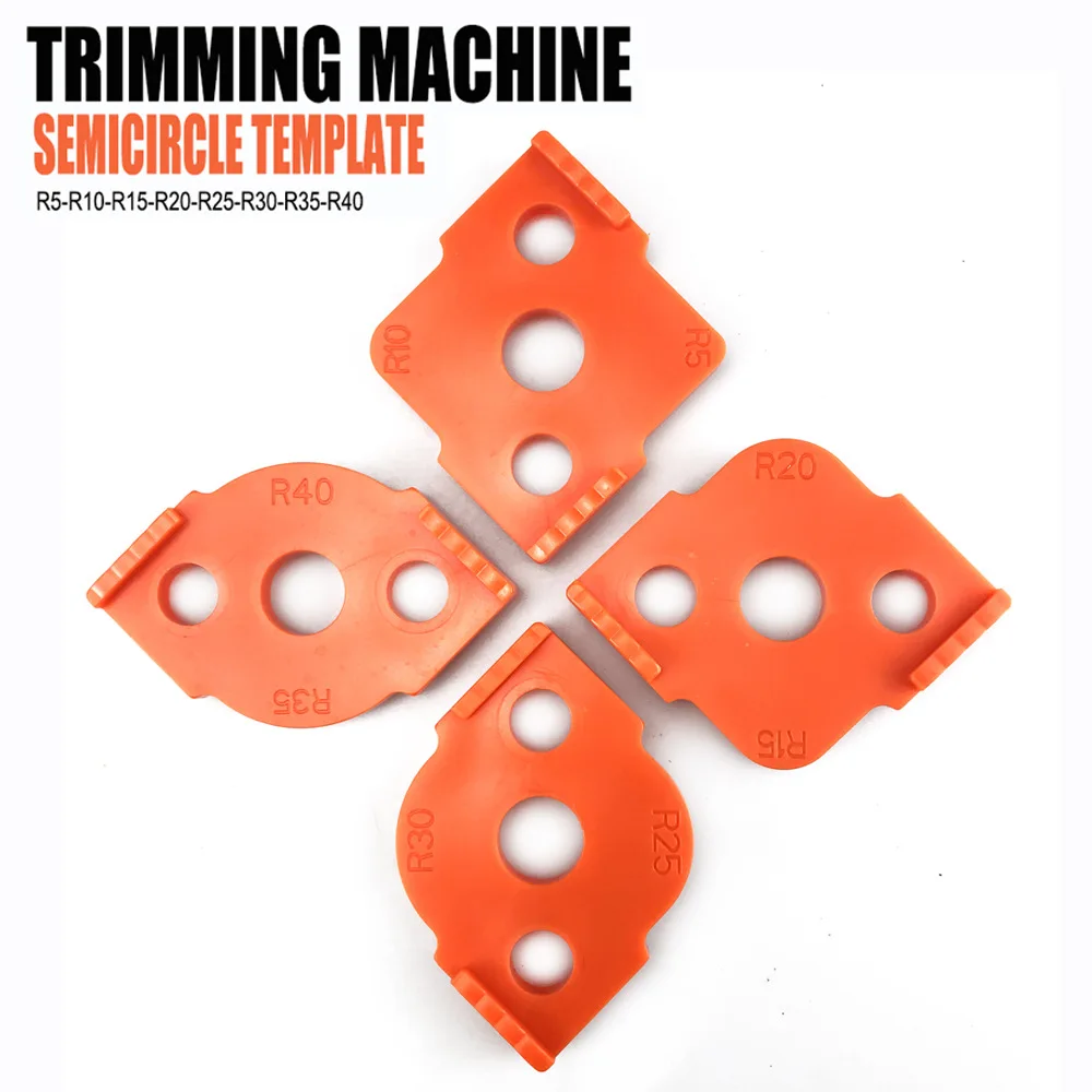 

B50 4pc Woodworking Semi-circular Angle Quick Locator R-angle Arc Woodworking Edge Trimmer Semi-circular Angle Quick