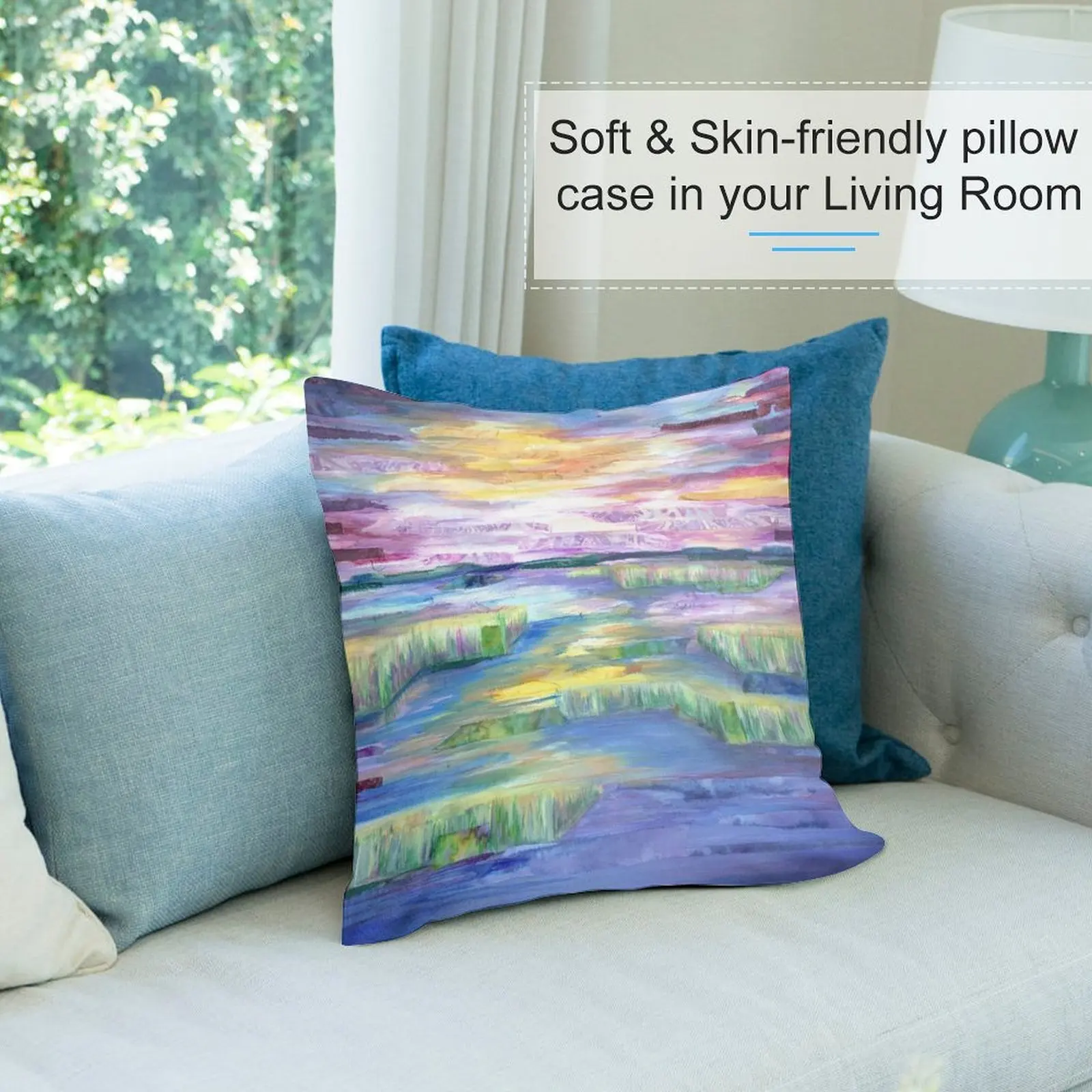 Декоративная подушка для дивана на Новый год и Рождество