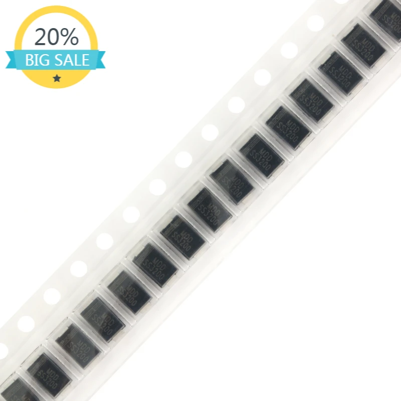 

20PCS Original SS3200 SS3150 SS310 SS38 SS32 SS2150 SS28 SS22 SS1200 SS1150 SS18 SMA SMD Schottky Diode Rectifier Chip