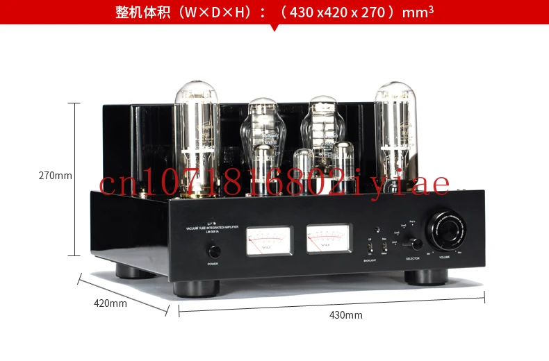 

Line Magnetic LM-508IA Class Integrated Tube Valve Amplifier 48W+48W 300B Push 805 Tubes LM508IA