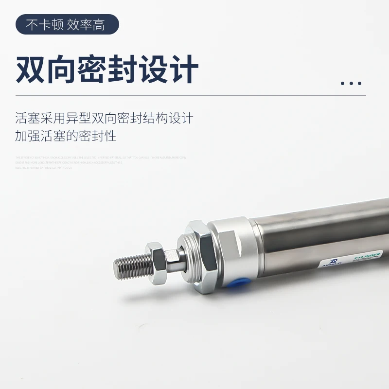 Пневматический цилиндр Airtac MA16X30SCA MA20X40SCA MA25X40SCA MA20X50SCA MA25X75SCA MA32X175SCA MA40X200SCA MA16X100SCA -