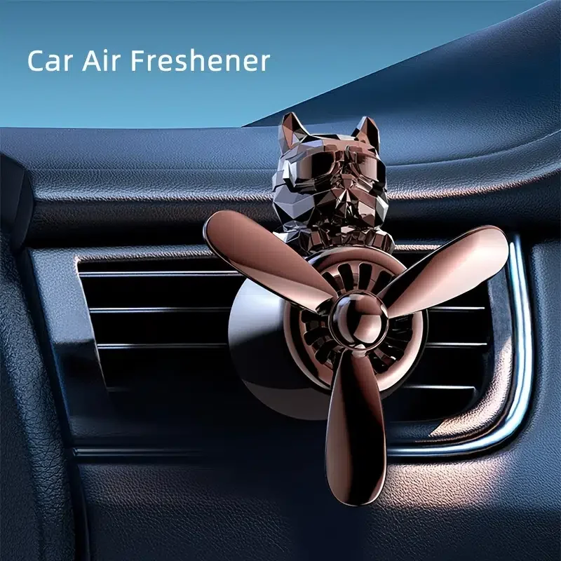 

Car Air Freshener Cute Bulldog Car Air Vent Perfume Pilot Ornaments Car Fragrance Diffuser Decoration For Car Vehicle Car Access