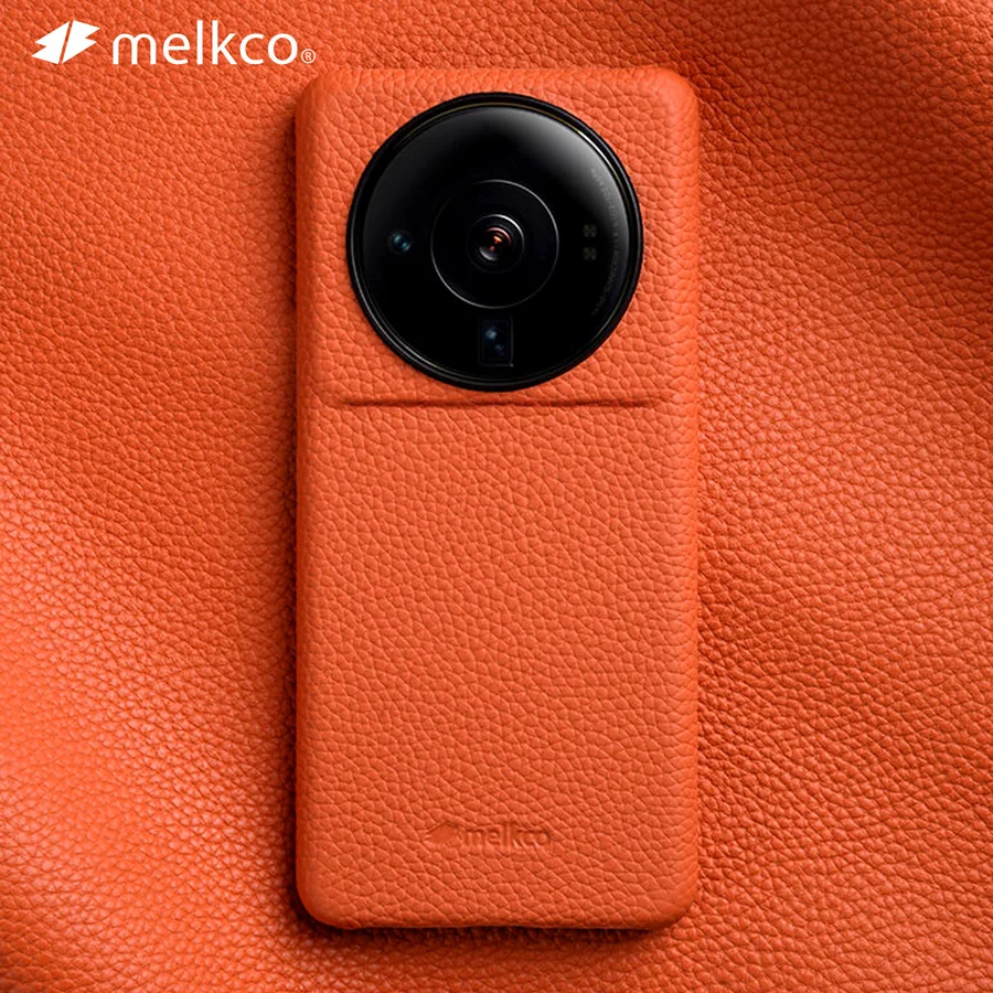 Melkco Premium Genuine Leather Case for Xiaomi Mi 12S Ultra Pro Luxury Fashion Business Natural Cowhide Phone Armor Back Cover