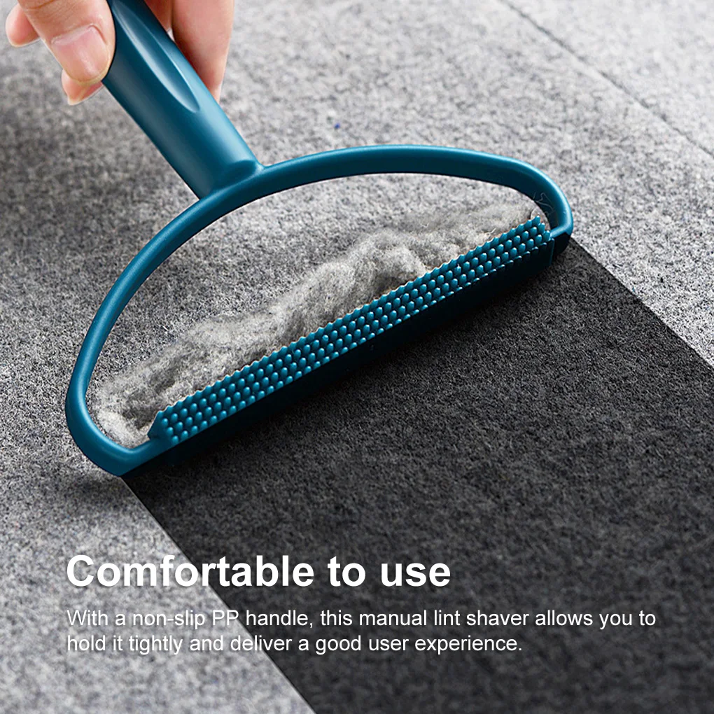 

Manual Clothes Lint Remover Trimmer Overcoat Carpet Bed Sheets Fuzz Fabric Pet Hair Shaver Drape Cleaning Tool