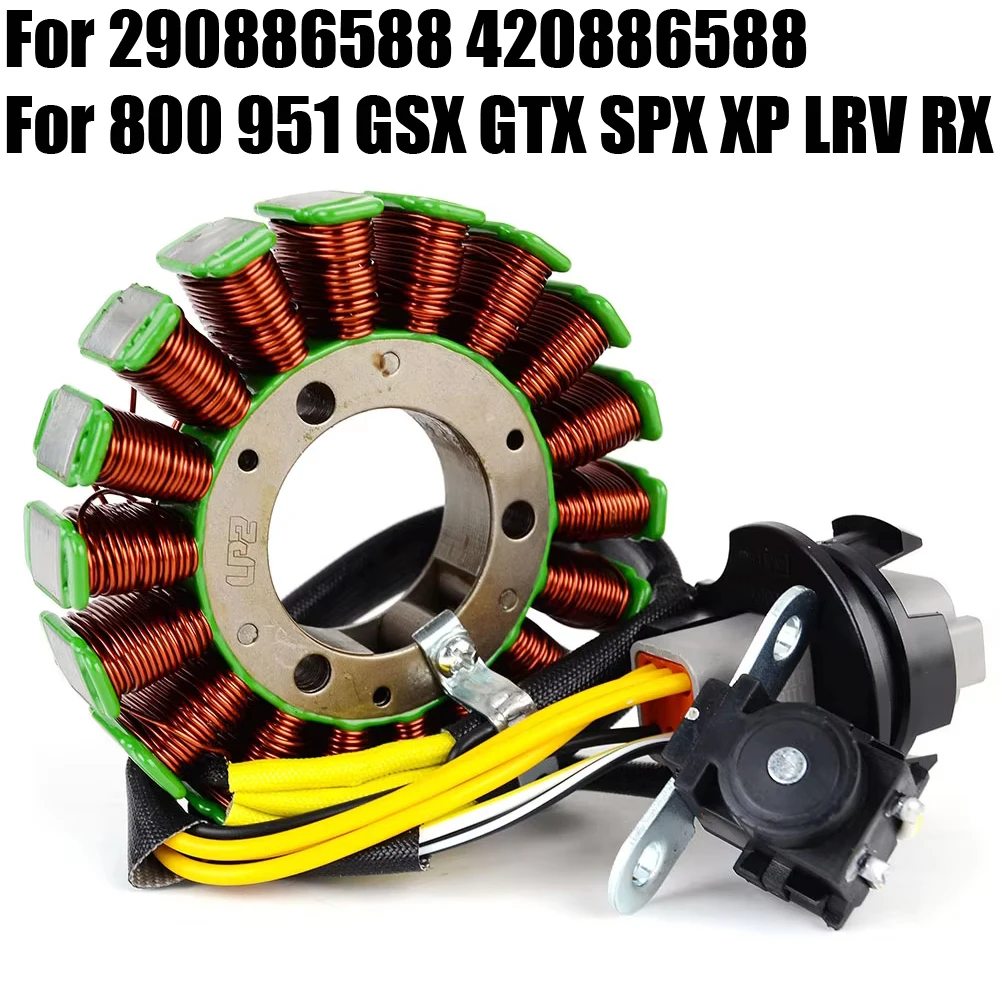 

Катушка статора для Sea-Doo 800 951 GSX GTX Limited SPX LRV RX X XP Ltd/ Challenger 782 1800 Speedster 1564 290886588 420886588