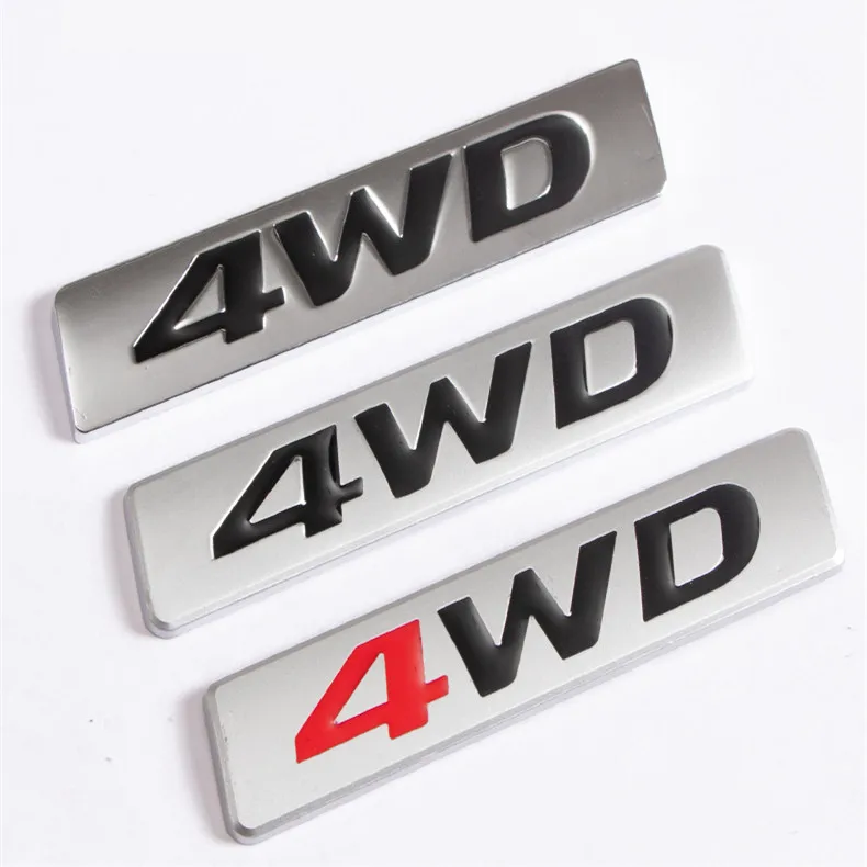 

Металлическая Автомобильная наклейка, эмблема 4x4 для Honda CRV Accord Civic Suzuki Grand Vitara Swift Mitsubishi ASX Outlander Lada
