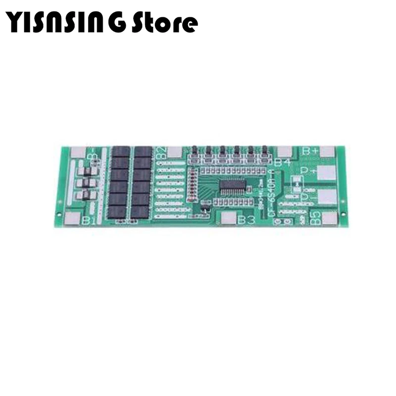 Литий-ионный аккумулятор 24 В 6S 40 А 18650 литий-ионная батарея защитная плата