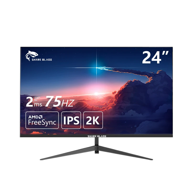 

24 Inch monitor 2K 75Hz Desktop PC Lcd Display Gaming Screen2560*1440 Computer Monitors LED