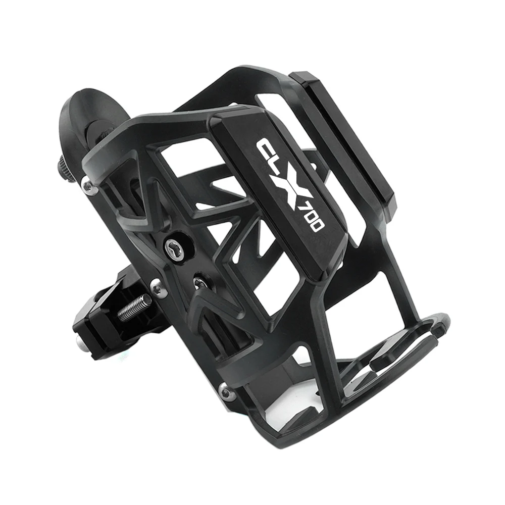 

Motorcycle Accessory Universal Mount Modified Parts For CLX 700 CF Moto Supplies Objects CNC Drink Water Bottle Cage Cup Holder