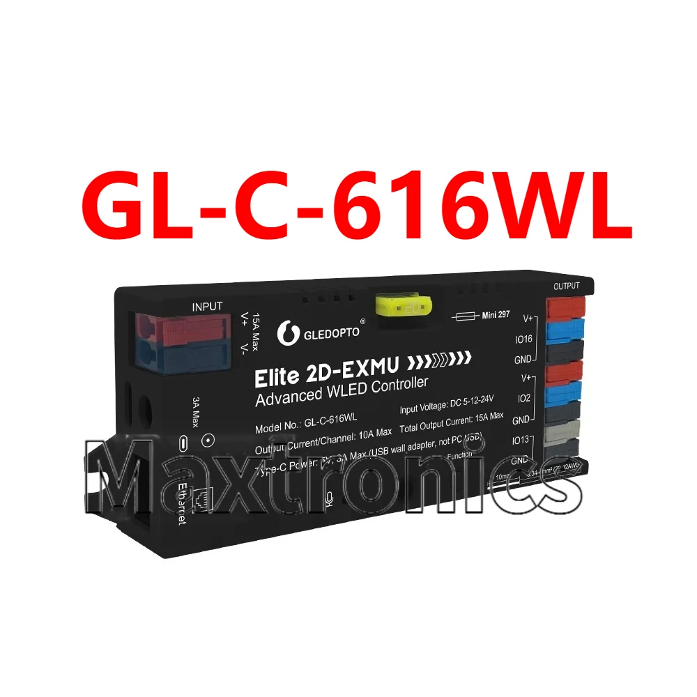 

GLEDOPTO Elite 2D ESP32 RGB-контроллер