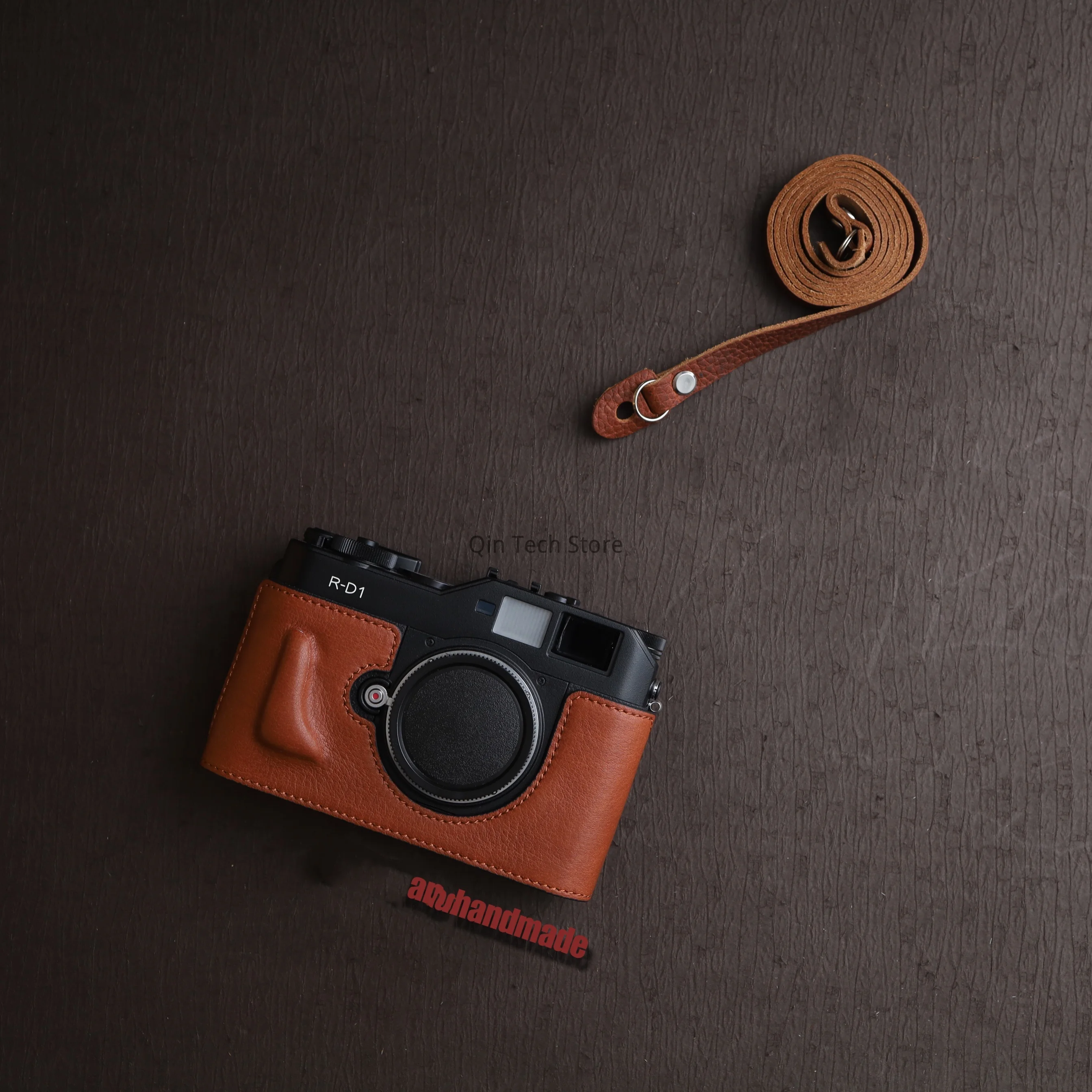 

Защитный чехол для камеры Leica M6 M7, чехол из натуральной воловьей кожи для ручной работы, с ремешком 1 шт.