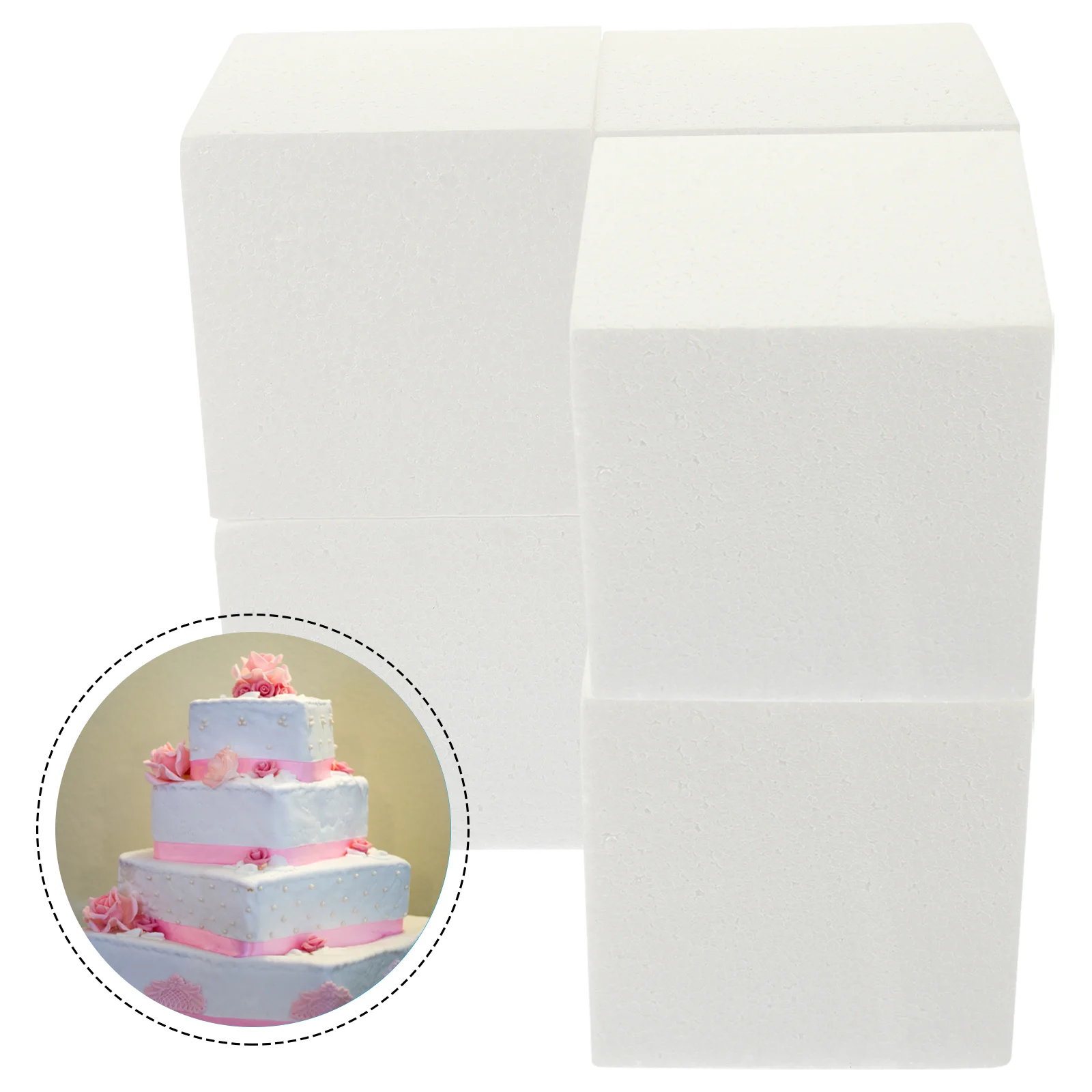 

Cake Model Dummies Practicing Fake Multi Functionweddingaccessory Reusable Compact Creative Shaped Diy