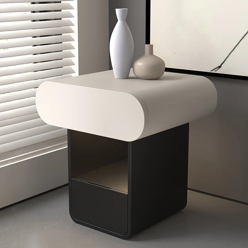 

Low Simple Bedside Table Dressing Auxiliary Removable Vanity Bedside Table Multifunctional Storage Nachttisch Bedroom Furniture