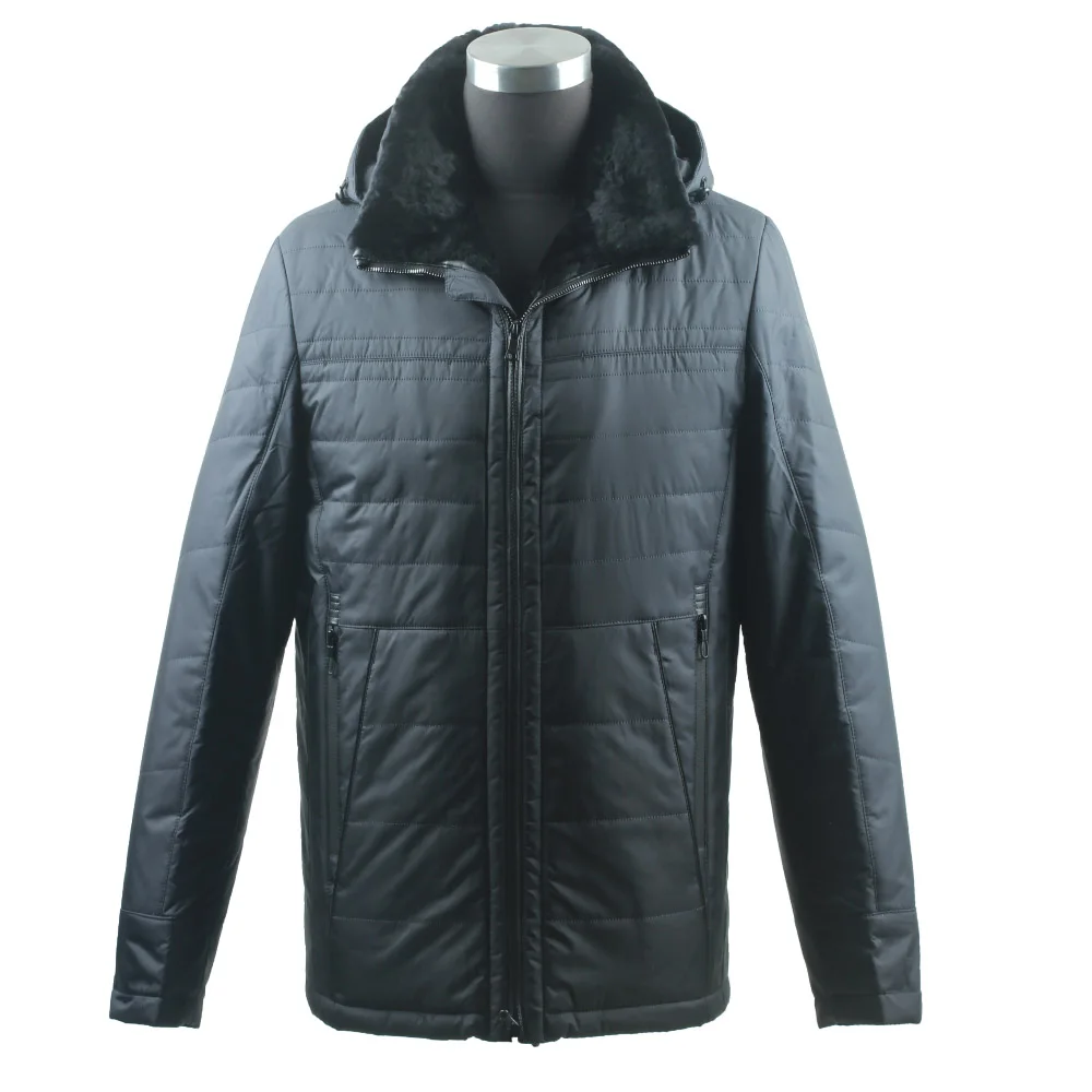 Классическая зимняя меховая куртка городского класса