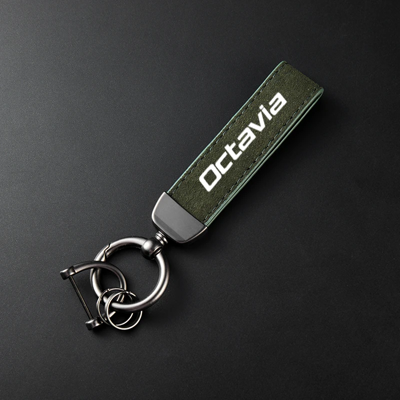 

Кожаный Брелок Для Skoda Octavia 3 A7 Vrs 2 Mk3 A5 - Спортивный Аксессуар Для Ключей, Украшение Интерьера